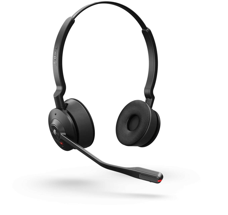 Jabra engage 45 se stereo dect wireless headset USB-a link 400 adapter 150m range 13h talk busylight emea black 9659-523-111-null