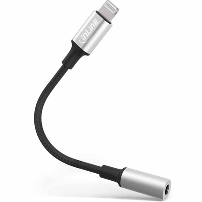 31440 0.1m lightning audio adapter cable for iPhone/ipad/ipod inline, , medium