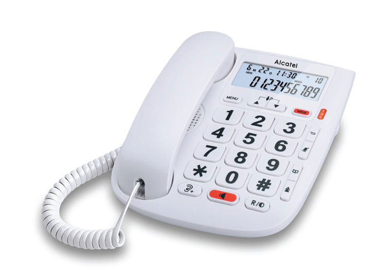 Alcatel tmax20 τηλεφωνο επιτραπεζιο λευκο, , medium image number null