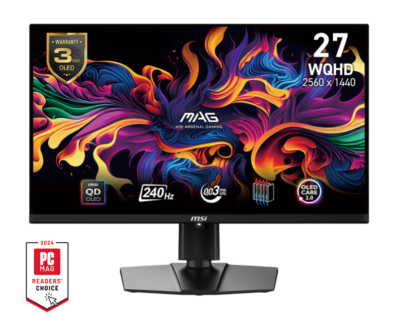 Msi mag 271qpxde 27" &omicron;&theta;ό&nu;&eta; qd-OLED 240hz hdr true black 2560x1440-null