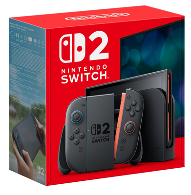 Game console nintendo switch 2 (new), Black, medium