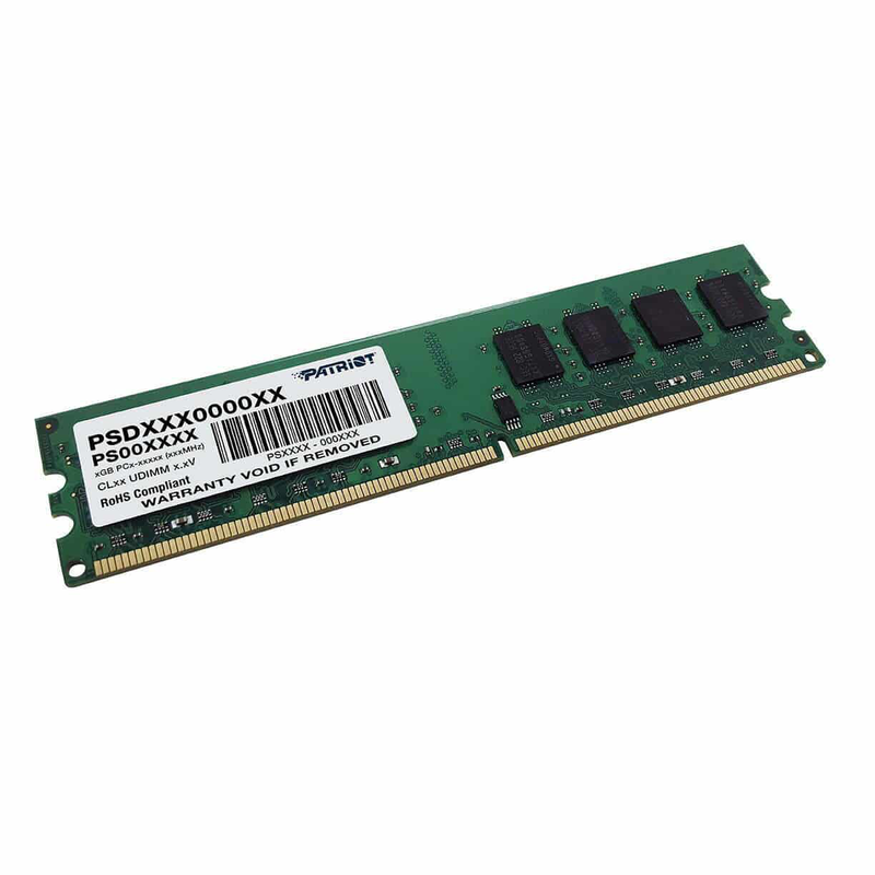 Product image: Patriot ddr2-dimm 2048mb 0800mhz pc-6400 ps0710 psd22g80026h-null