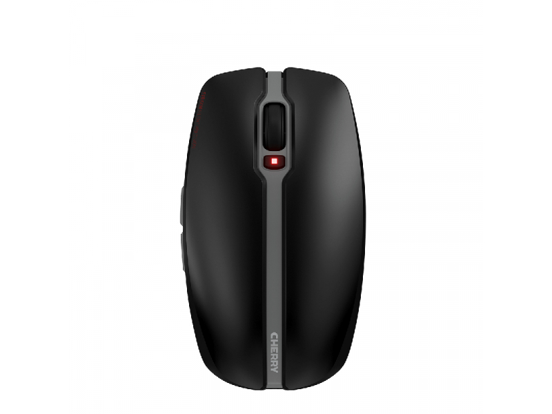 Cherry stream desktop - keyboard and mouse set - wireless - 2.4 GHz - french - key switch: cherry sx - black, , medium-null