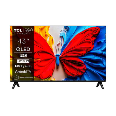 Tcl smart 43" full HD QLED 43s5k (2025) TV, Black, medium