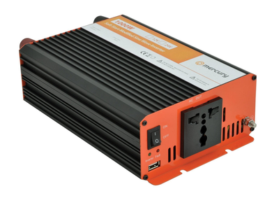 Mercury ims1000-12 12vdc 1000w inverter + USB 652.006uk, , medium