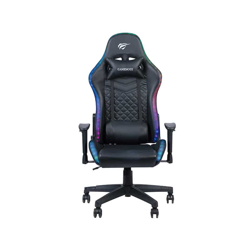 Havit gaming chair black with led lighting gc927, , medium-null