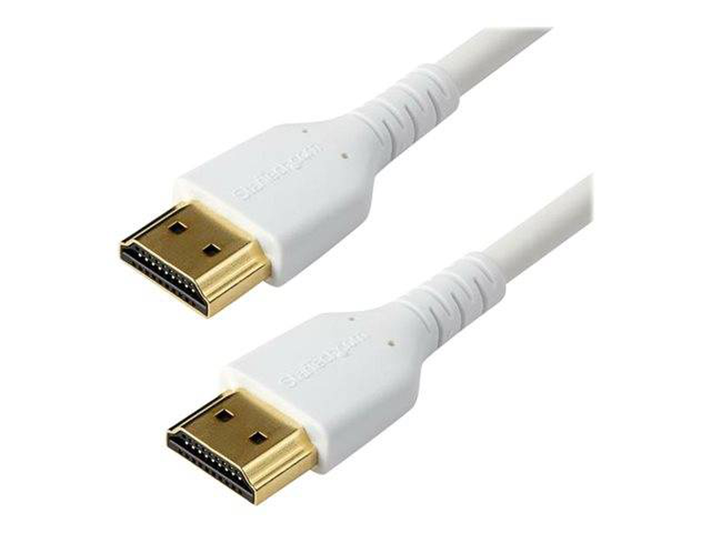 Startech.com 1m premium certified HDMI 2.0 cable with ethernet /  HDMI (m) to HDMI (m) / 1m / white, , medium-null