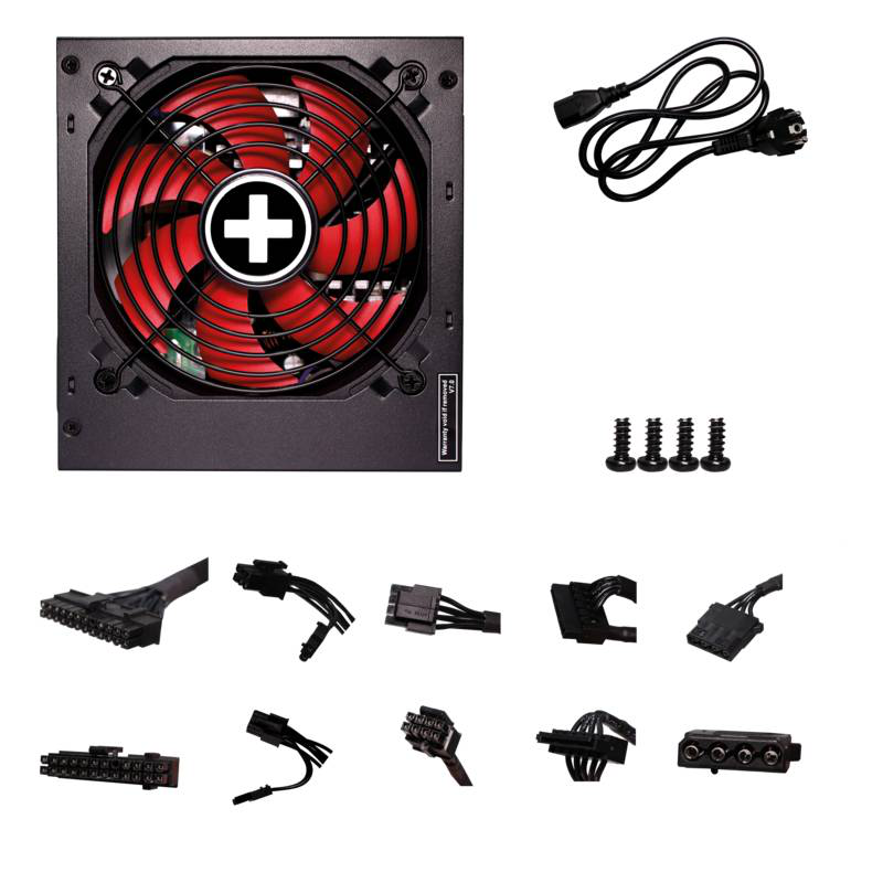 Xilence gaming bronze xp850r10 850w atx power supply 80 plus bronze non-modular active pfc 120mm hydro fan black-null