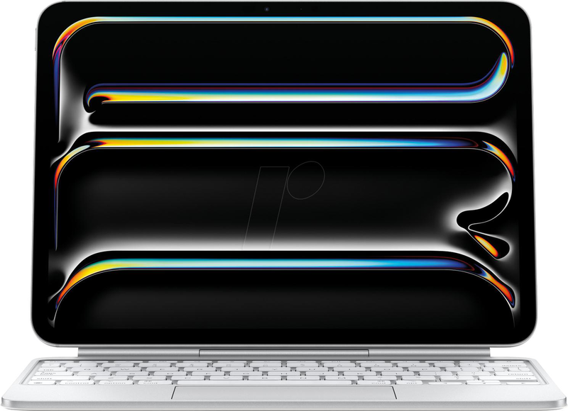 Apple magic keyboard - keyboard and folio case - with trackpad - backlit - apple smart connector - qwertz - german - white - for apple 11-inch ipad pro (m4), , medium-null