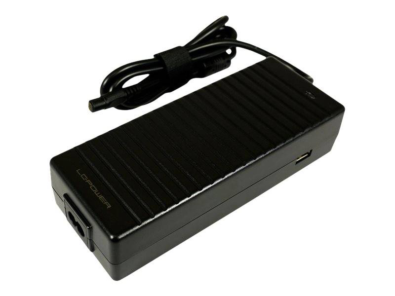 Lc-power lc-nb-pro-120 120w universal notebook power adapter with 10 interchangeable tips multi-brand black-null