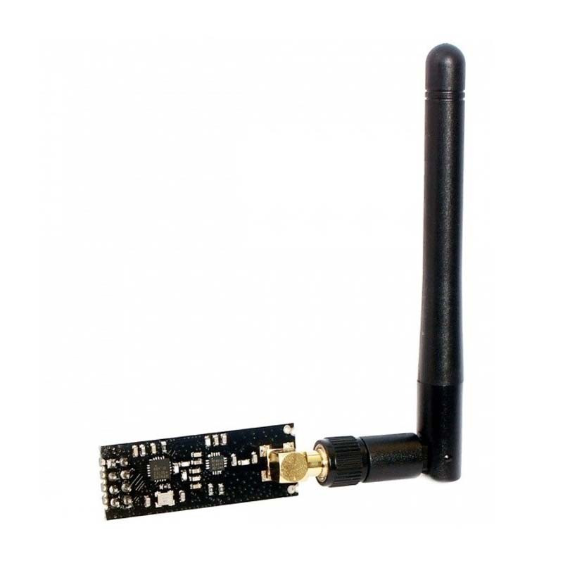 Wireless transceiver module with antenna 2.4GHz  nrf24l01, , medium-null