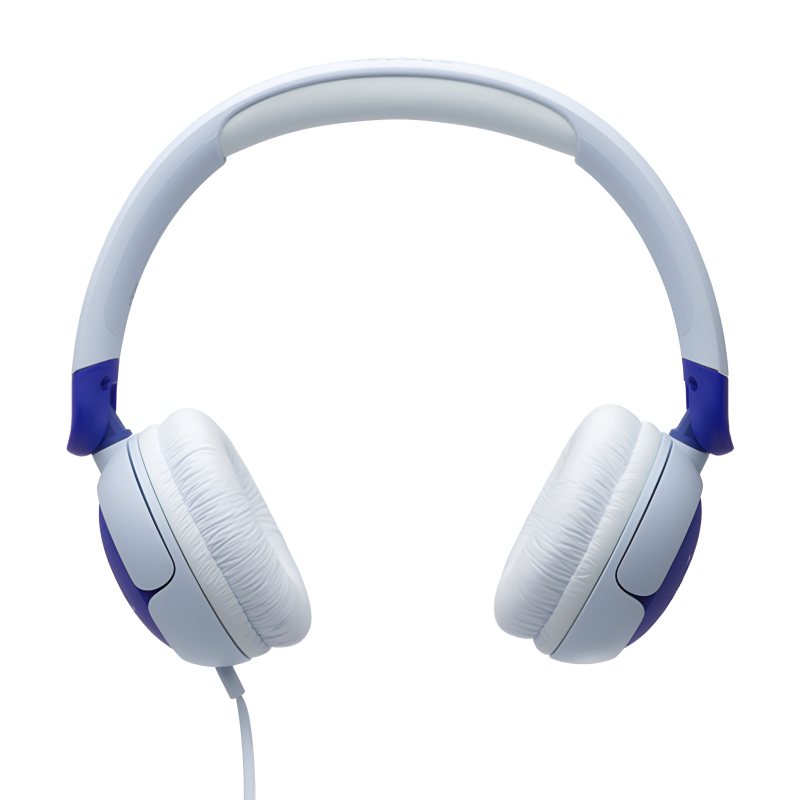 Jbl junior 320 on-ear kids headphones safe sound - blue-null