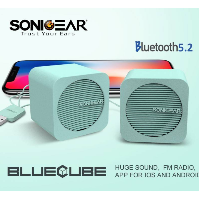 &Eta;&chi;&epsilon;ί&alpha; &upsilon;&pi;&omicron;&lambda;&omicron;&gamma;&iota;&sigma;&tau;ή bluetooth sonic gear 2,0 blue cube mint 5watts-null