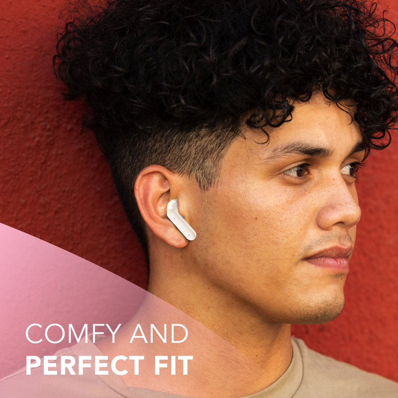 Cellularline in-ear wireless earphones music sound-null