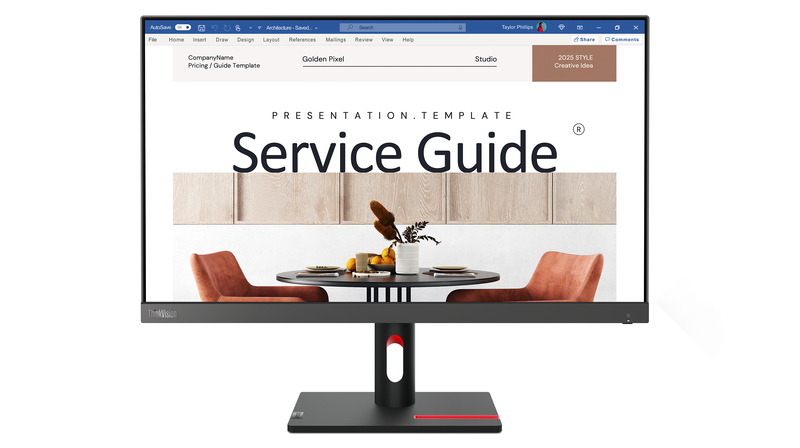 Lenovo thinkvision s24i-30 24" business monitor-null