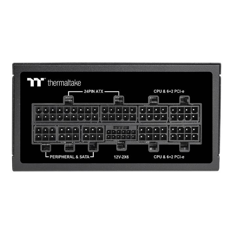 Thermaltake toughpower sfx 1000w sfx psu 80+ platinum atx 3.1 pcie 5.1 fully modular 12v-2x6 black-null