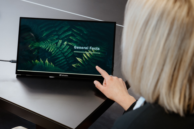 Verbatim pmt-15 15.6" monitor ips touchscreen 1920x1080-null
