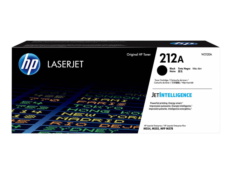 Hp 212a / black / original / laserjet / toner cartridge (w2120a) / for color laserjet enterprise mfp m578; laserjet enterprise flow mfp m578, , medium-null