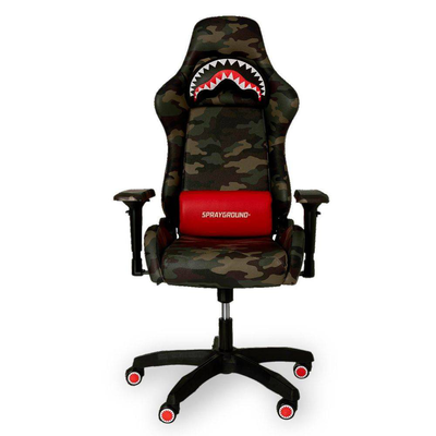 Sprayground camo shark gamer chair