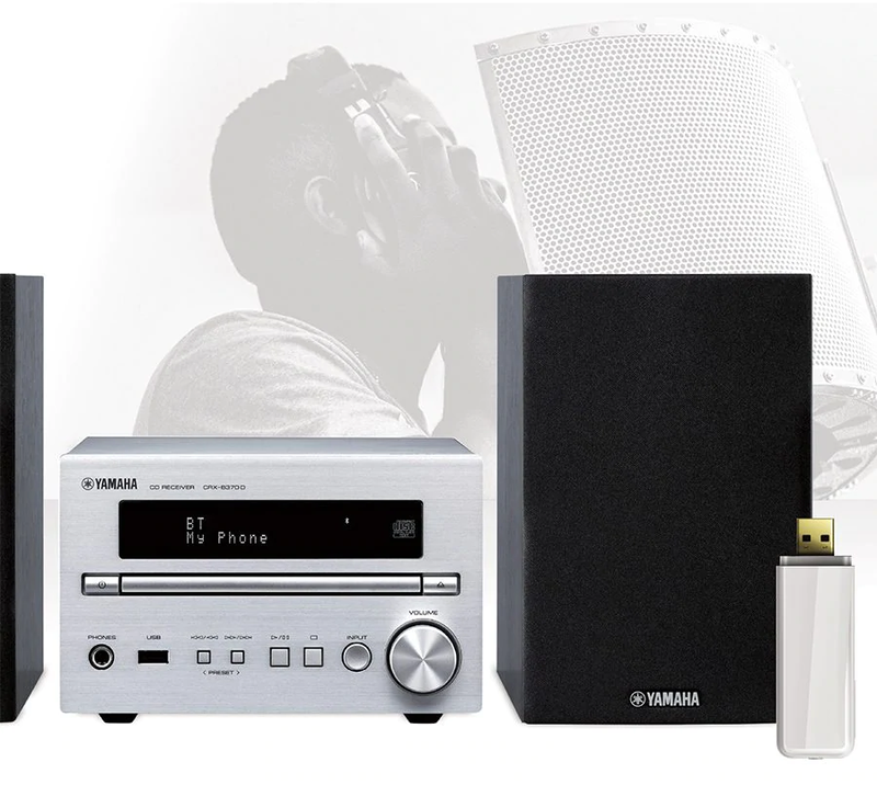 Yamaha mcr-b370d mini hi-fi system cd/USB/bluetooth/dab image number null