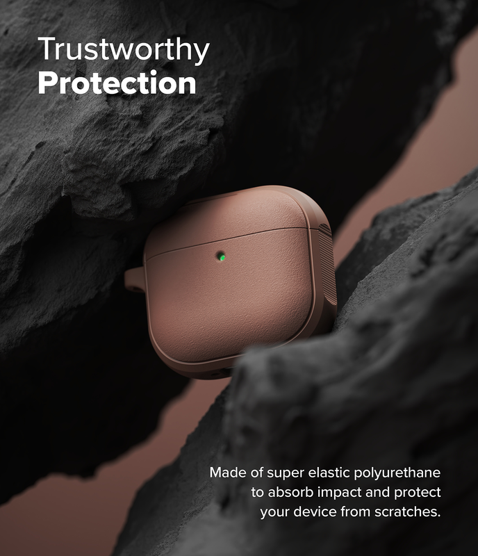 Product image: AirPods 4 case | onyx magnetic - coral, , medium-null