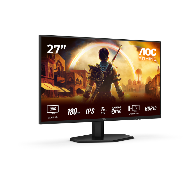 Aoc q27g42xe 27" gaming monitor qhd 180hz-null