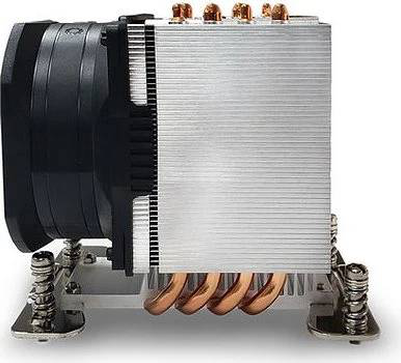 Dynatron a55 88885646 3u active CPU cooler AMD sp6 str5 350w tdp 80mm pwm fan server epyc threadripper silver-null