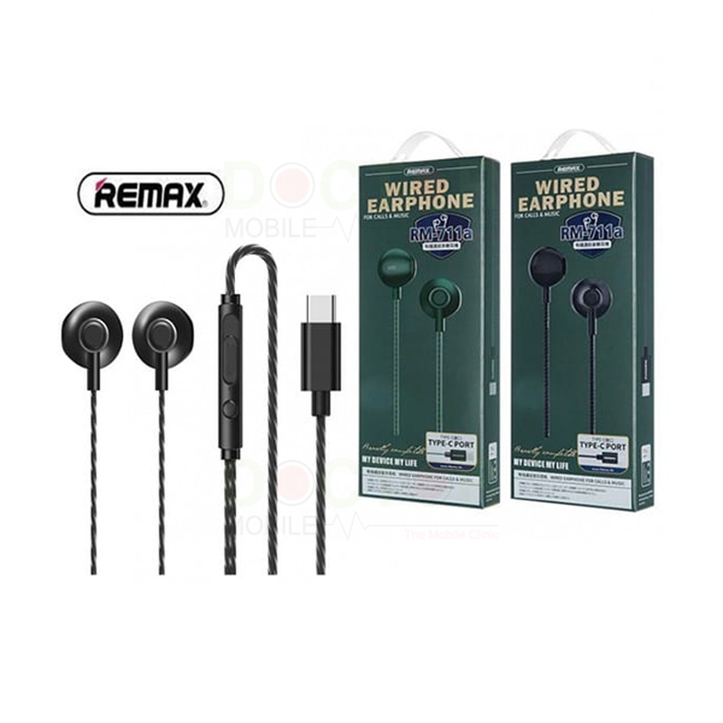 Remax Type-C metal wired earphone, , medium-null