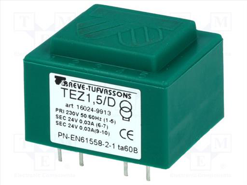 230vac 24v-24v transformer encapsulated 1.5va, , medium-null