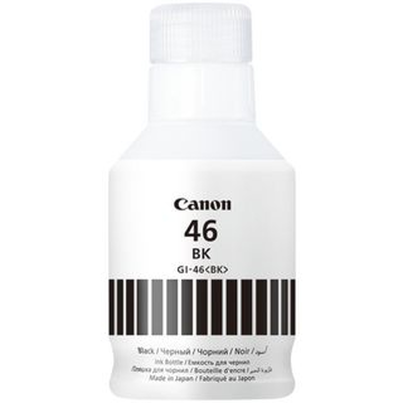 Canon gi 46 bk - black - original - ink refill - for maxify gx5040, gx6040, gx7040, , medium-null