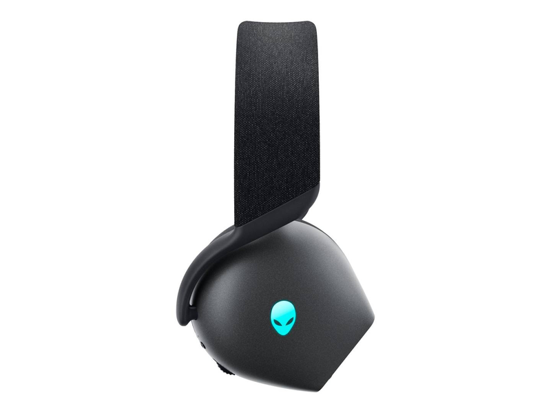 Alienware aw725h tri-mode wireless gaming headset 40mm hi-res drivers dolby atmos ai mic alienfx rgb dark grey-null