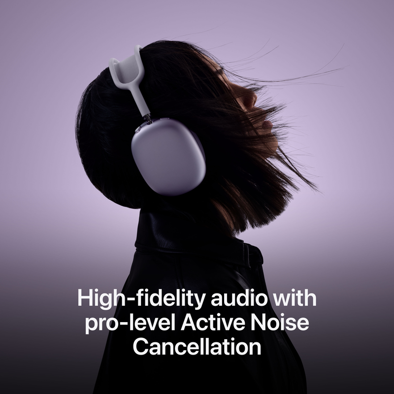 Apple AirPods max over-ear &alpha;&sigma;ύ&rho;&mu;&alpha;&tau;&alpha; &alpha;&kappa;&omicron;&upsilon;&sigma;&tau;&iota;&kappa;ά USB-c starlight-null