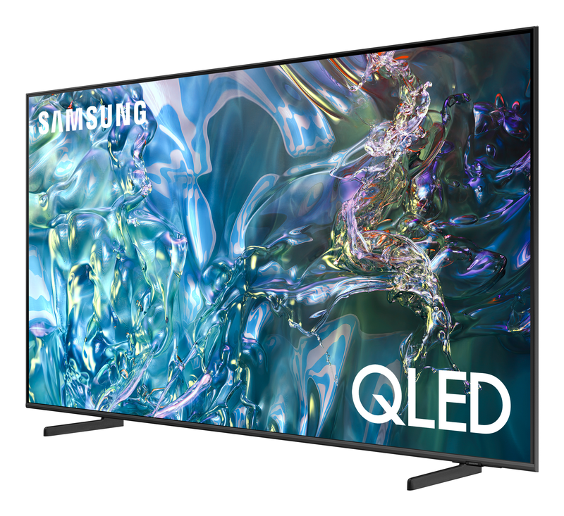 Samsung smart &tau;&eta;&lambda;&epsilon;ό&rho;&alpha;&sigma;&eta; 55" 4k QLED qe55q60da, , medium-null