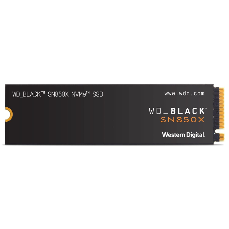 2TB m.2 ssd nvme western digital black sn850x pcie 4.0 (wds200t2x0e)-null