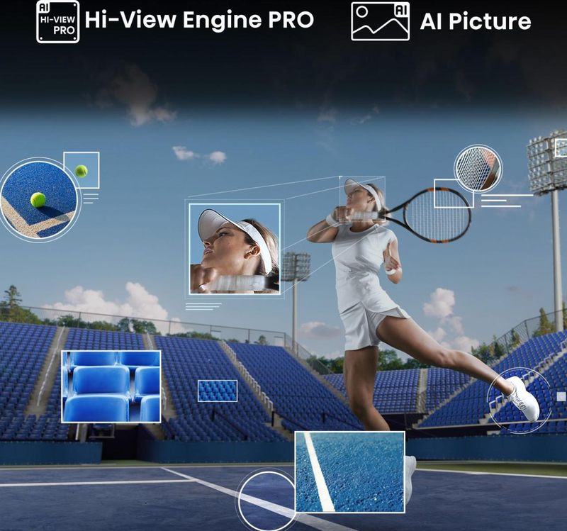 Hisense smart TV 65" 4k QLED 65u8nq, , medium-null