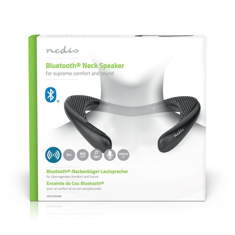 Nedis neck speaker bluetooth speaker up to 10 hours, , medium-null