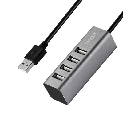 Hoco hub 4-port USB, , medium
