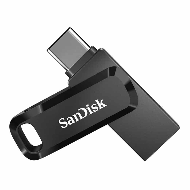 Sandisk 64GB ultra dual drive go USB Type-C flash drive, black, , medium-null
