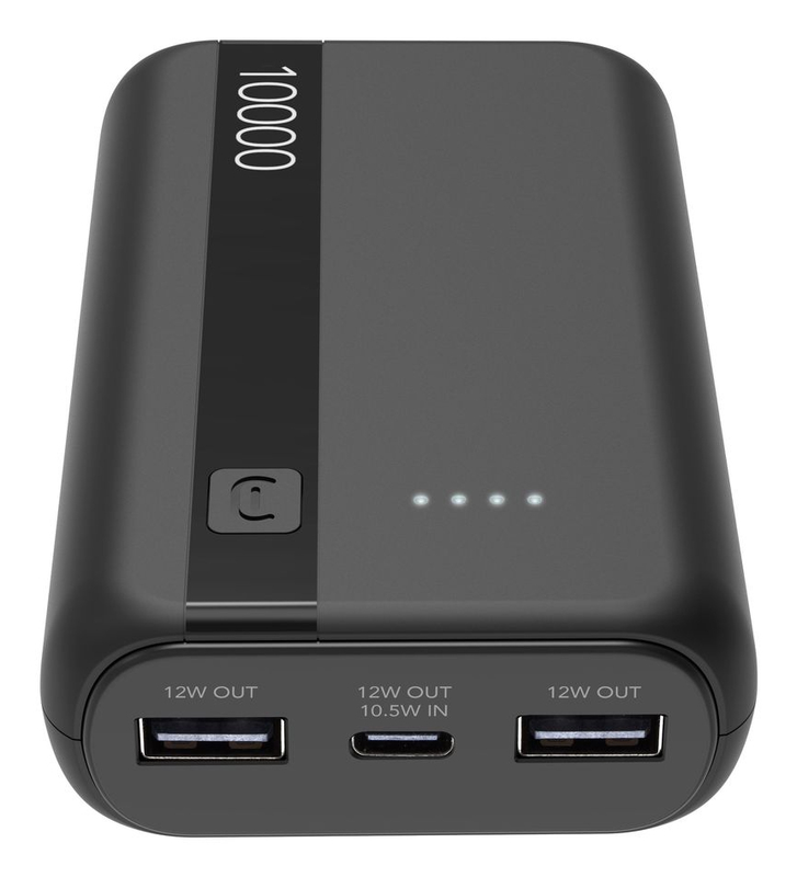 Cellularline pbentry10000k power bank 10000mAh 12w-null