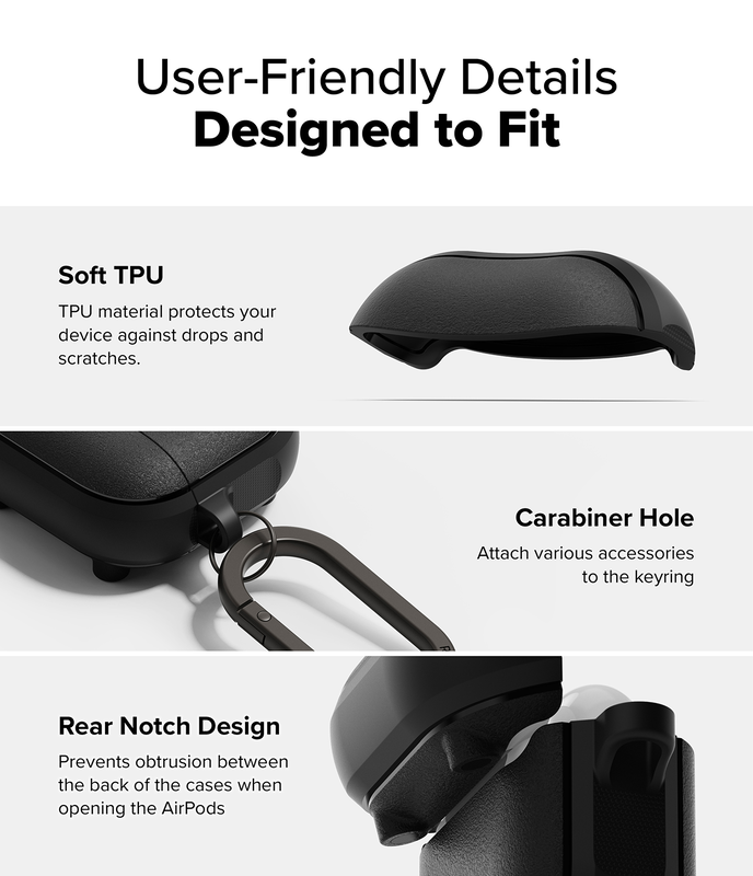 Product image: AirPods 4 case | onyx magnetic - black, , medium-null