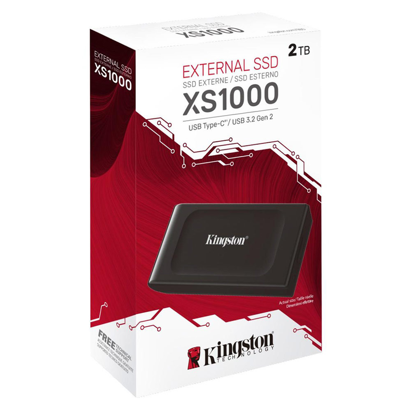 Kingston 2TB xs1000 external ssd drive-null
