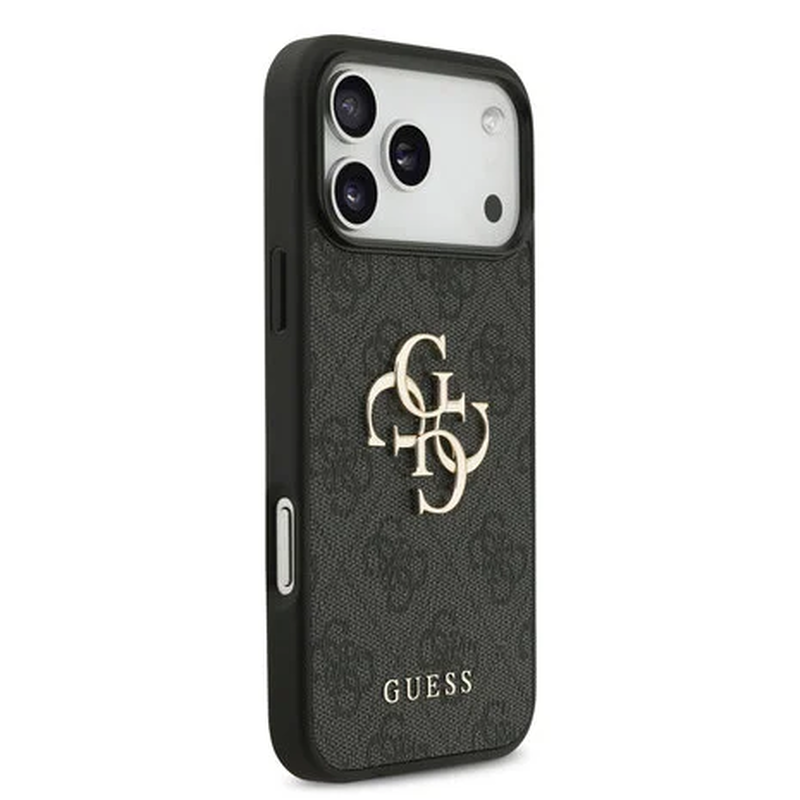 Guess iPhone 17 pro max case  metal logo  black, , medium-null