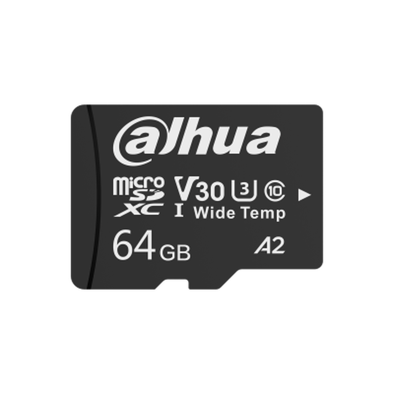 Dahua microsd 64GB microsd wide-temperature video surveillance card tf-w100-64GB, , medium-null
