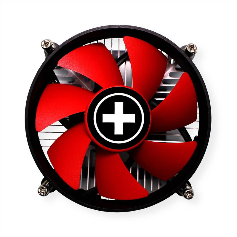 Xilence performance c i250pwm xc032 top-flow CPU cooler 95w 92mm pwm fan intel lga1200 lga115x aluminium-null