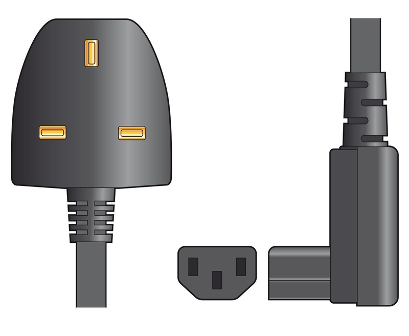 Mercury iec ra power cable 1.0m bag 114.021uk, , medium-null
