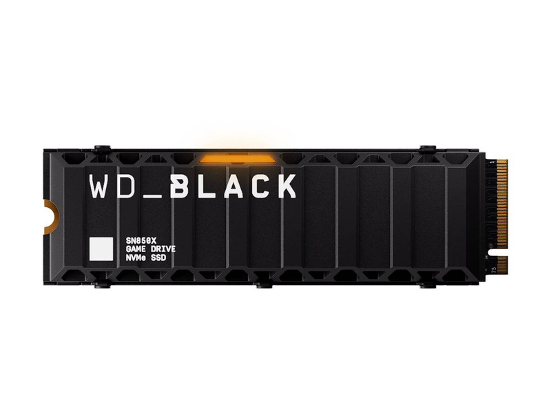 Wd_black sn850x wds400t2xhe-00bca0 4TB nvme SSD m.2 2280 pcie Gen4 with heatsink up to 7300mb/s for gaming-null
