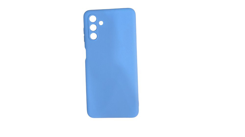 Light blue silicone case for samsung galaxy s22+&ndash; slim & protective, , medium-null