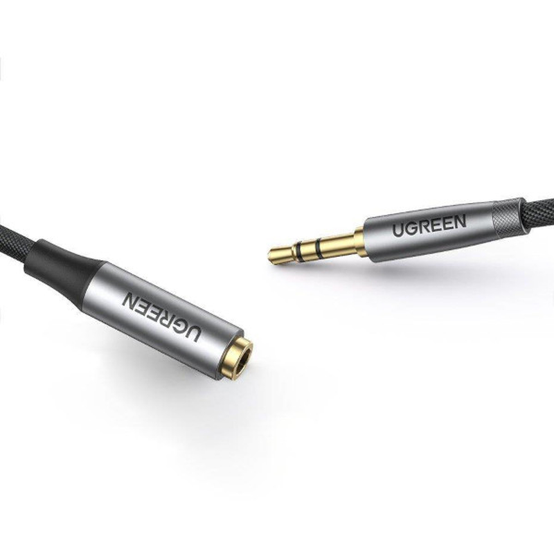 Ugreen av190 aux jack audio extender 3.5 mm 3m black, , medium image number null