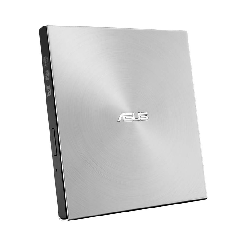 Asus zendrive u7m sdrw-08u7m-u / disk drive / dvd&plusmn;rw (&plusmn;r dl) / dvd-ram / 8x/8x/5x / USB 2.0 / external / silver, , medium-null