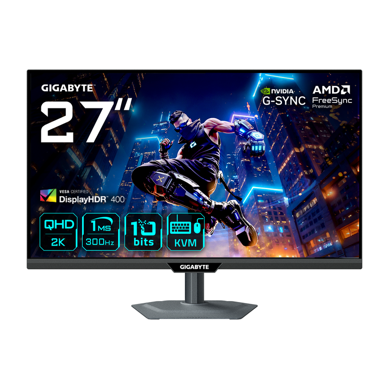 Gigabyte m27q3 27" &omicron;&theta;ό&nu;&eta; ips 300hz freesync premium qhd 2560x1440-null